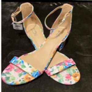 Naomi Floral Print Sandals